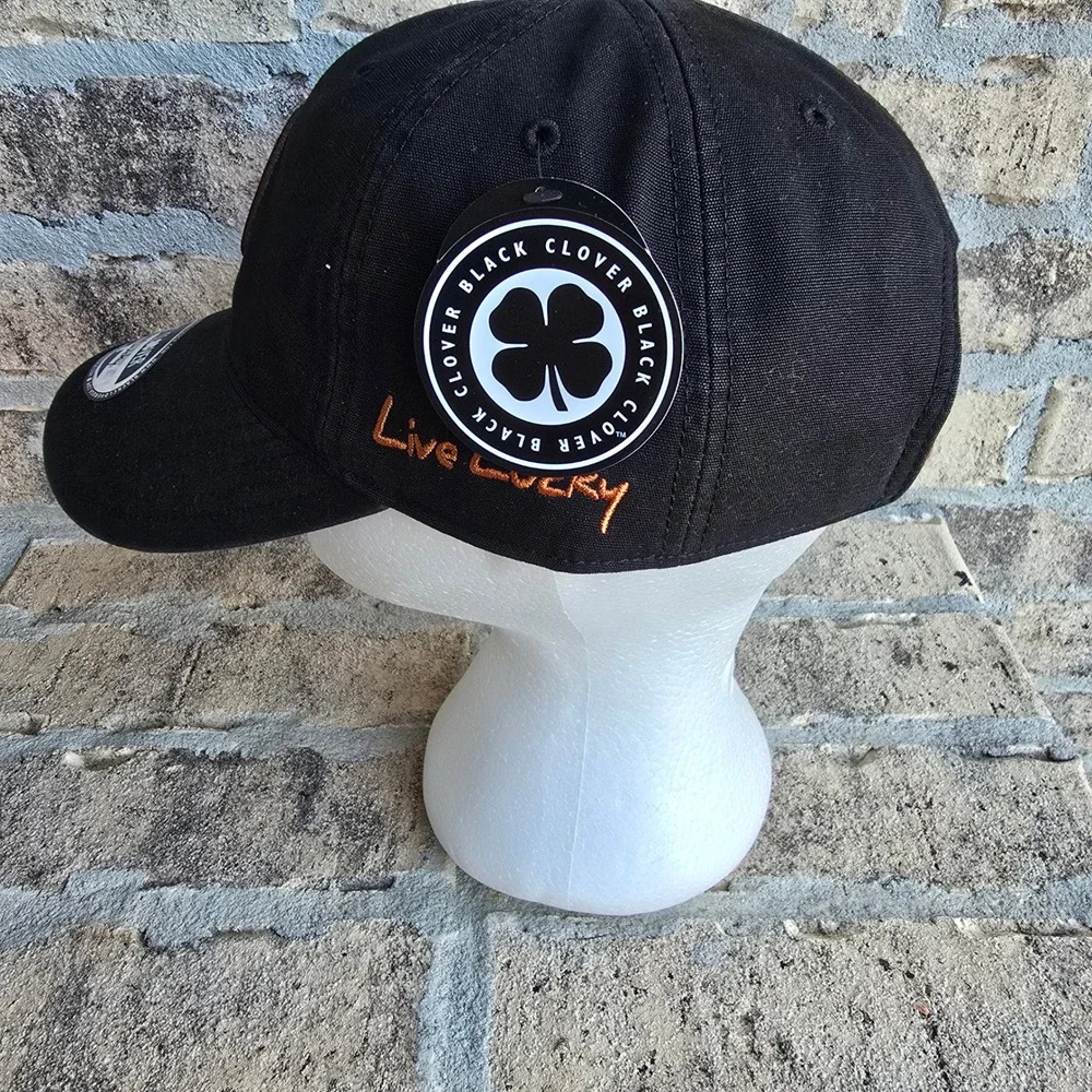 Black‎ Clover Mississippi State Patch Hat Cap HBC Bulldogs Adjustable